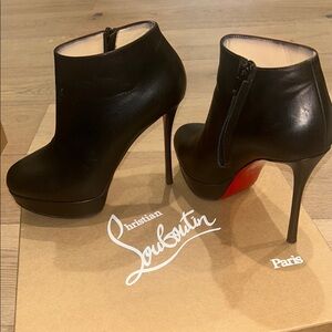Christian Louboutin DirdiBootie 130 calf leather Ankle Boots